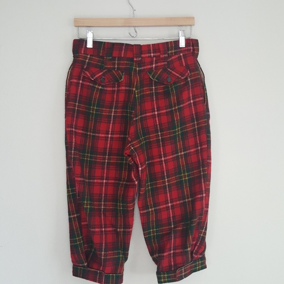 Vintage Woolrich Plaid Wool Knickers - Picture 4 of 11